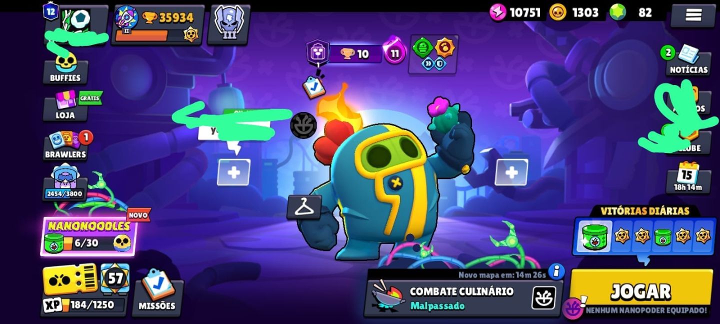 Conta de Brawl Stars toppp!!!!