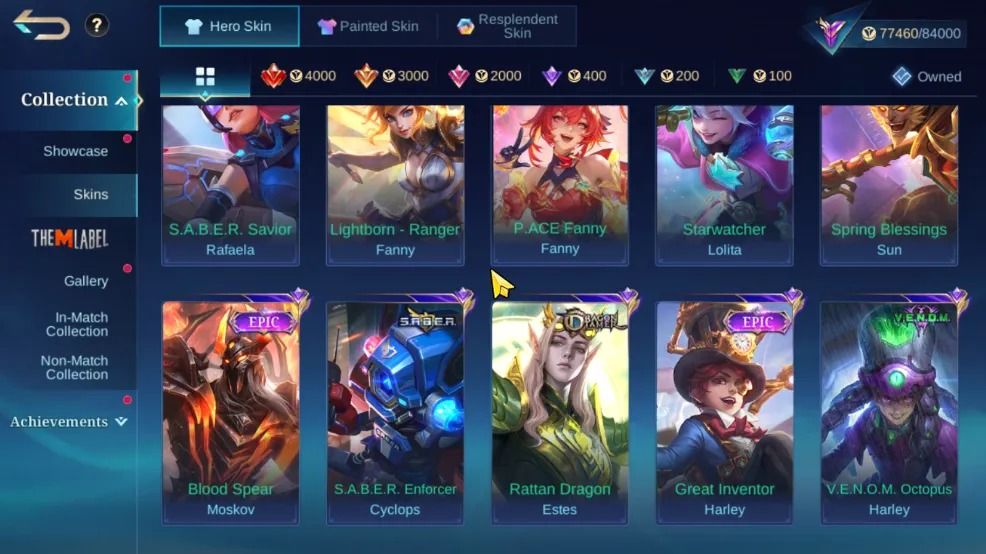 Floryn Sanrio - EX IMORTAL - FULL EMBLEMAS - FULL HEROIS