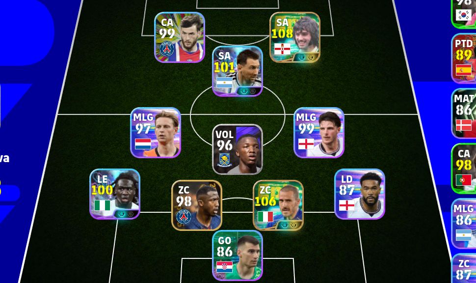 Conta Efootball George Best E Bonucci