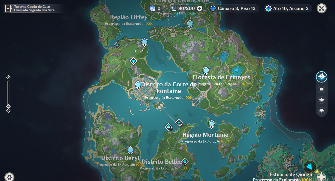 Serviços Genshin - Endgame, Builds, e exploração