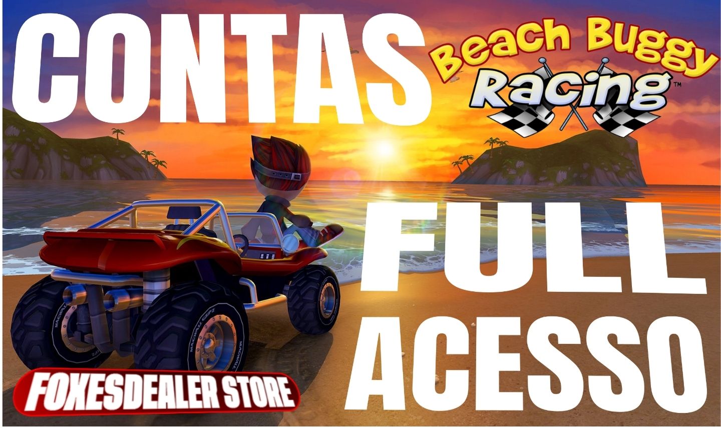 CONTAS BEACH BUGGY RACING 1 (FULL ACESSO)