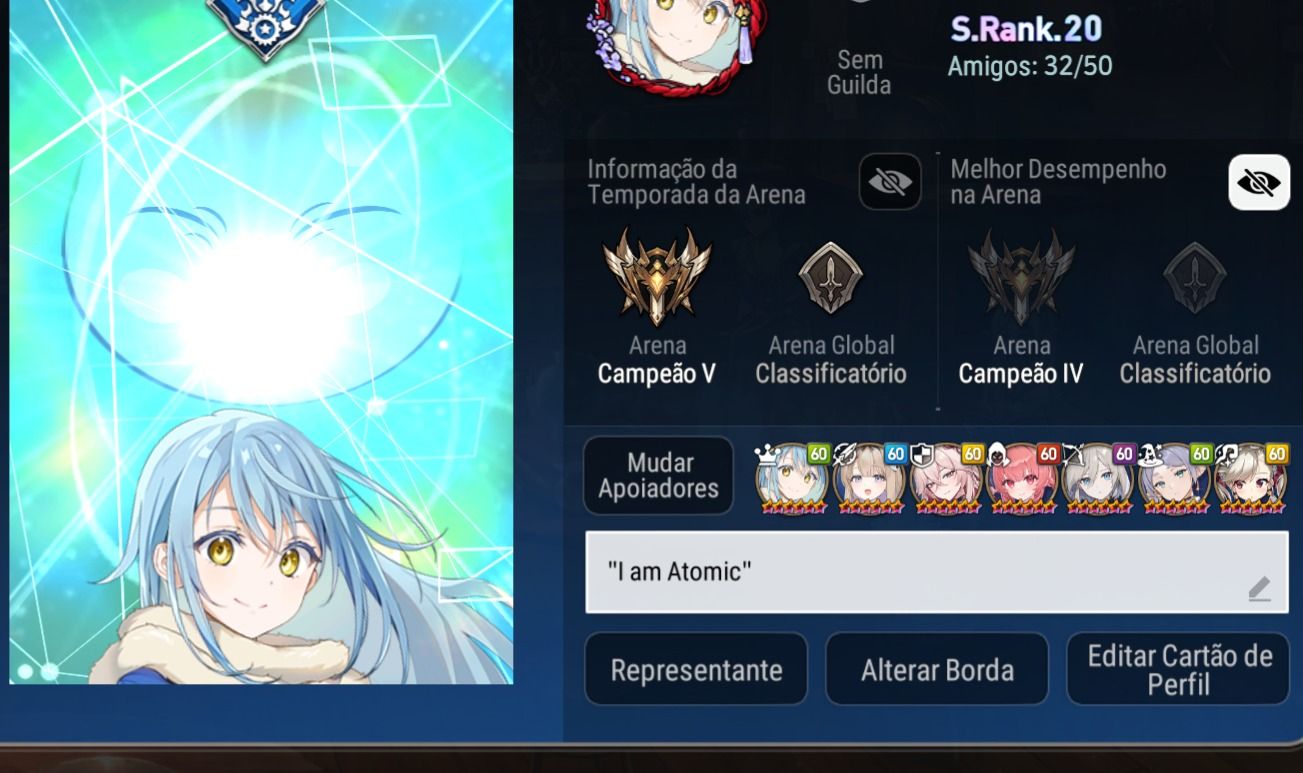 EPIC SEVEN CONTA BEM AVANÇADA