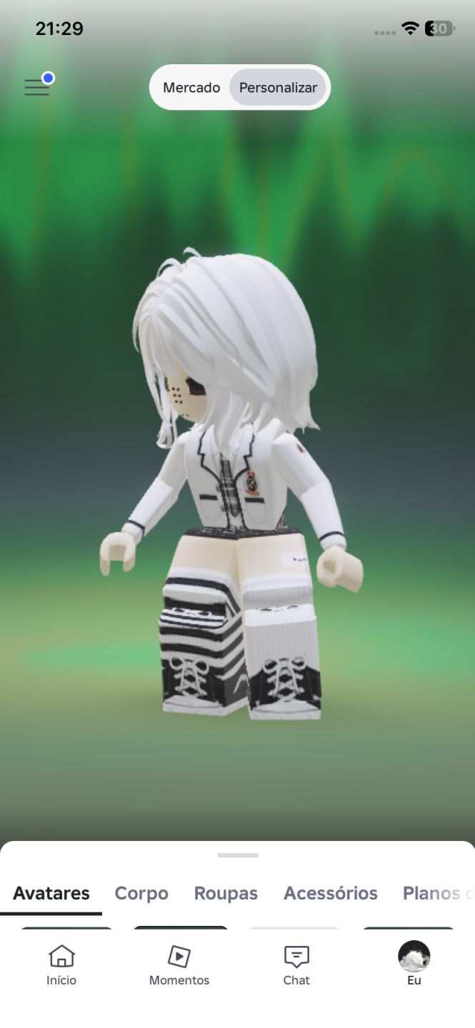 CONTA DE ROBLOX COM SKINS UNISSEX