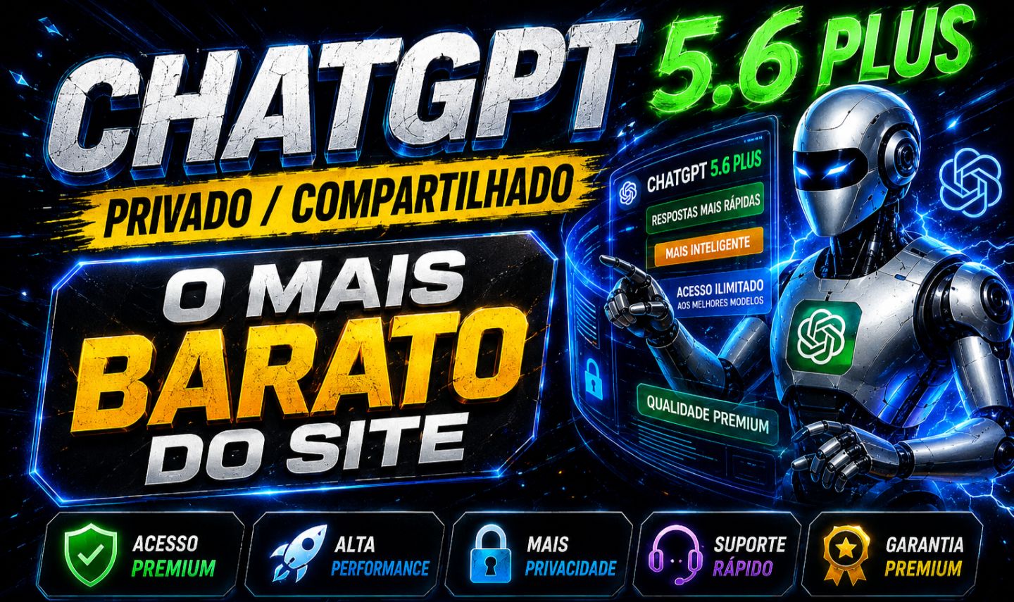 MENOR PREÇO!! ATUALIZADO: CHATGPT 5.6 (ASTRA)