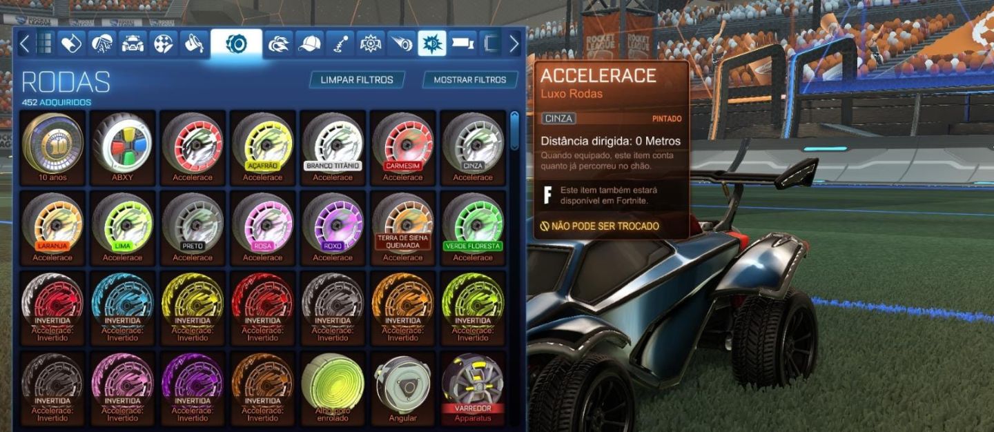CONTA ROCKET LEAGUE - TAGS GC | NÍVEL 1415 | WINRATE 70.5%