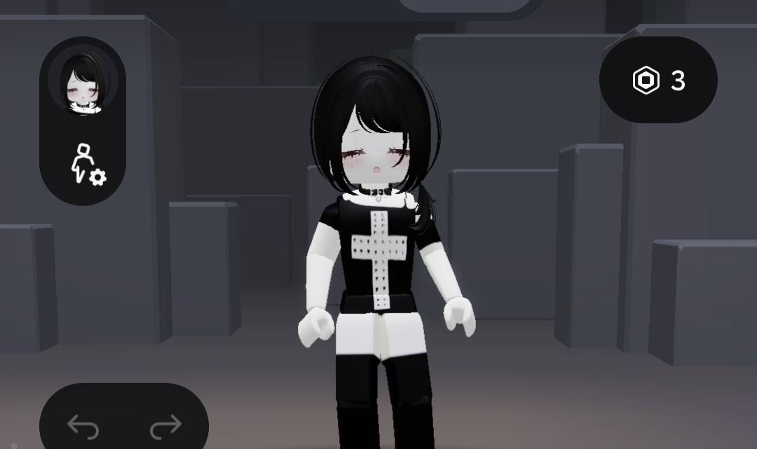 Conta Roblox simples feminina com nick legivel