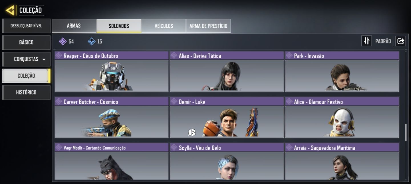Conta nível 160 call of duty mobile