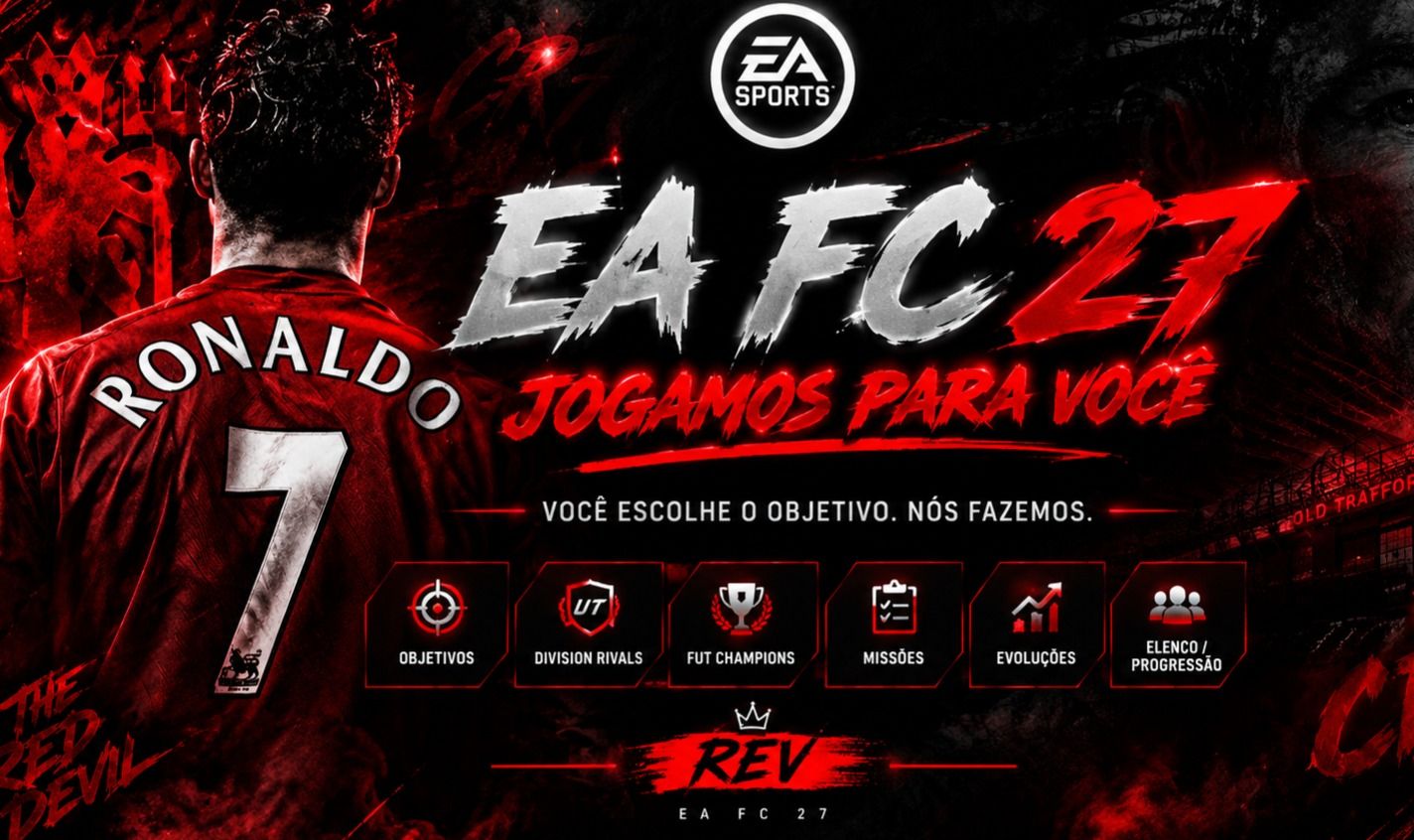 EA FC 27 | JOGAMOS PARA VOCÊ | OBJETIVOS + RIVALS + CHAMPS