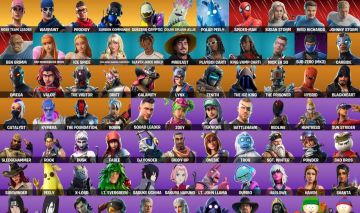 CONTA FORTNITE COM SALVE O MUNDO FUNDADOR, OMEGA, ATEMPORAL E 101 SKINS!