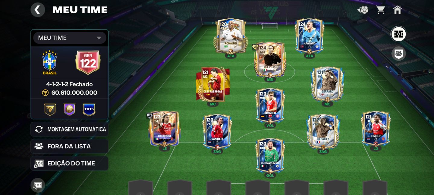 CONTA DE FC MOBILE Ger 122