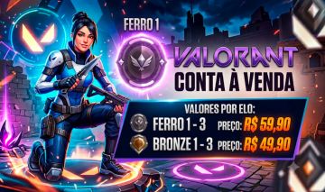 CONTAS VALORANT LOW ELO