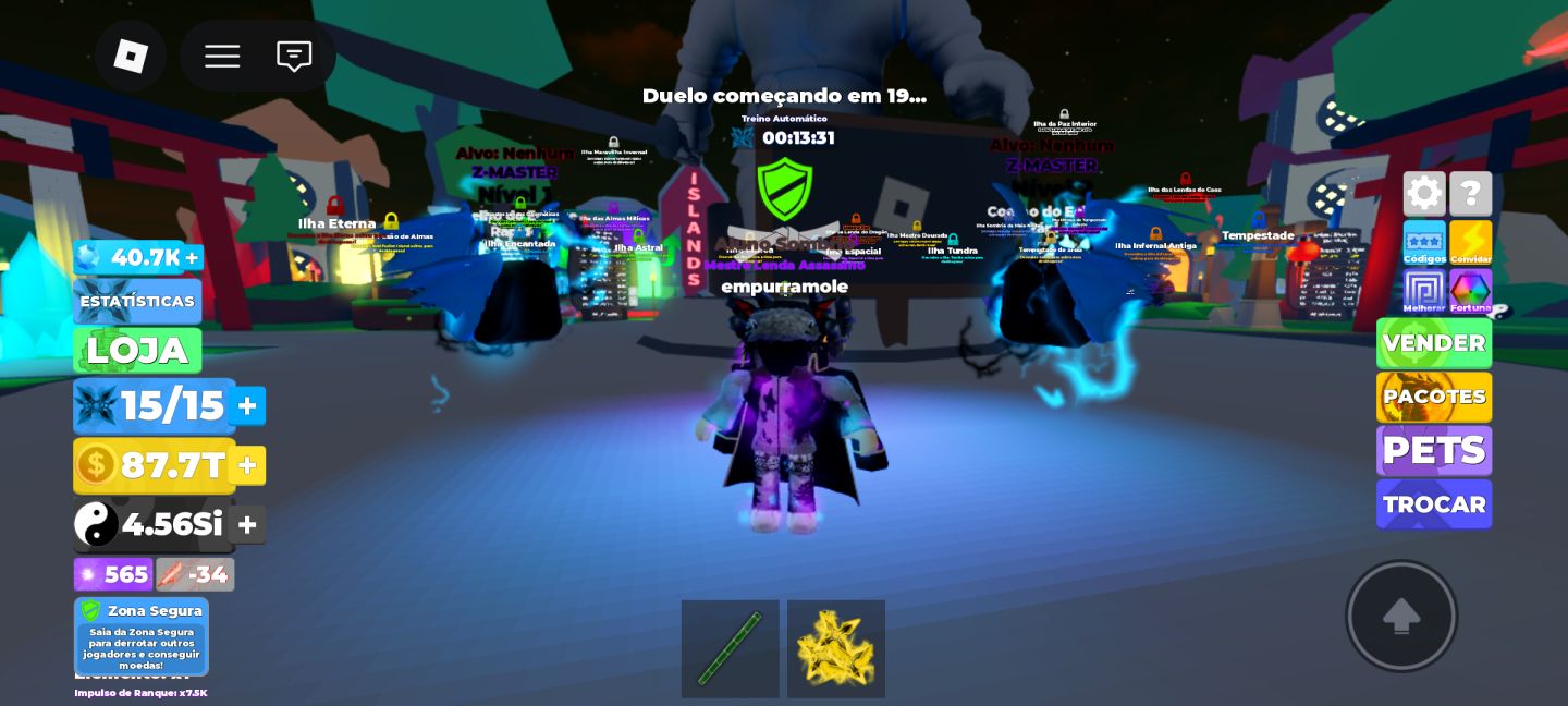 Conta de blox fruit completa