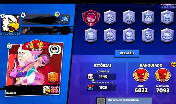 Conta boa com alguns brawler 11 e algumas skin rara