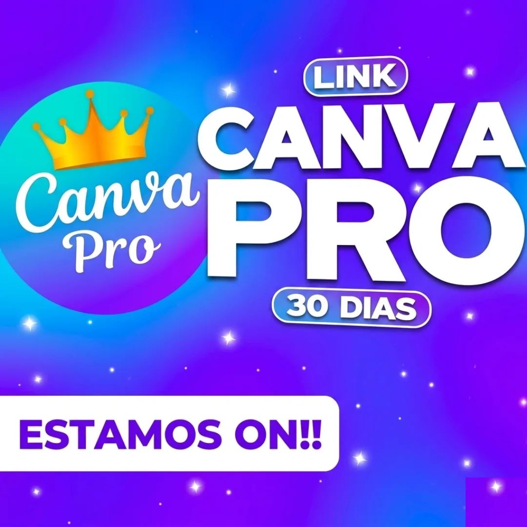 Canva Pro 30 Dias + Brinde