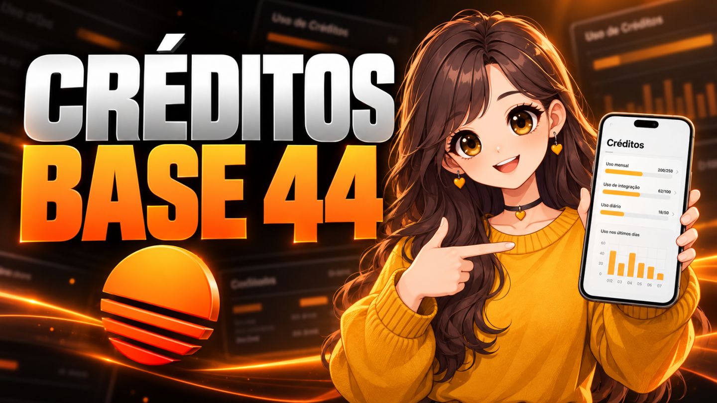 (Créditos Baratos!) Base44 - Recarga na Sua Conta! sem Limites (Base 44)