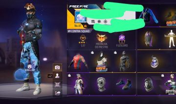 Conta level 61 com troca Nick 150 peita 23 emot várias outras coisas
