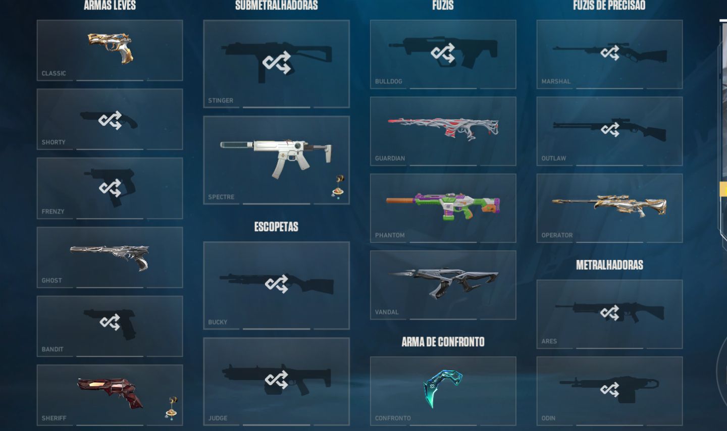 CONTA DE VALORANT COM + DE 2K GASTO(Varias skins tops)