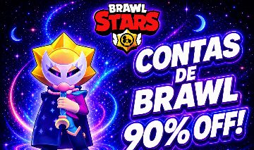 CONTA DE BRAWL ACESSÍVEL PRA TODOS SO AQUI!!!!!!