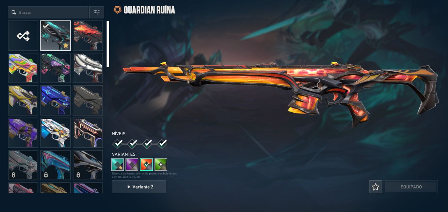 Conta Riot (Valorant e LoL) com alto investimento! Skins muito raras no Valorant