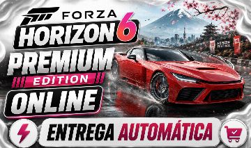 (MENOR PREÇO) FORZA HORIZON 6 ONLINE - PREMIUM EDITION!!!!
