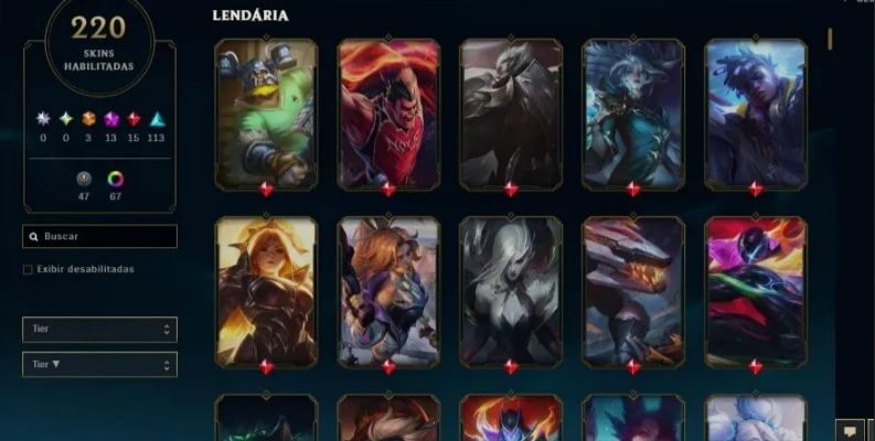 (DESAPEGO) Conta de League Of Legends com Variadas skins, nível 440+!!