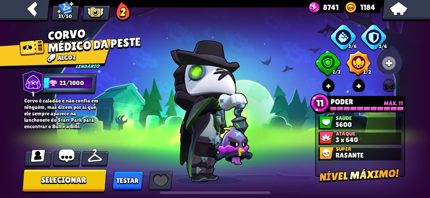 Conta de Brawl(shelly estelar)!