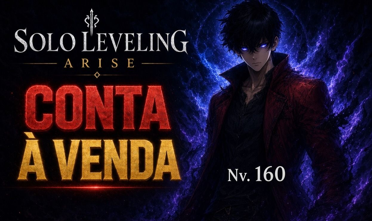 Solo Leveling:Arise conta muito upada com opção de melhorar ainda mais level 160