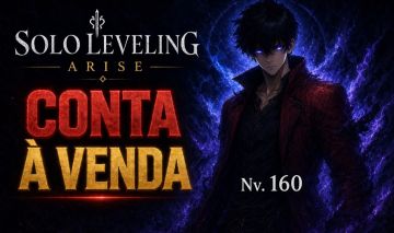 Solo Leveling:Arise conta muito upada com opção de melhorar ainda mais level 160