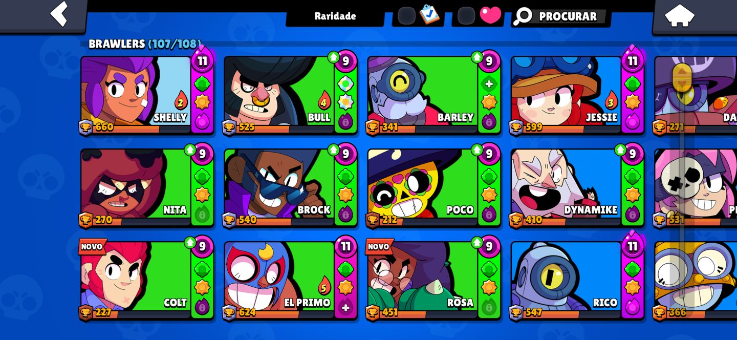 Conta BRAWL STARS TODOS OS BRAWLERS | 28.983 TROFÉUS - MUITAS SKINS
