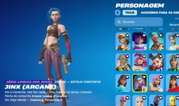 Conta de Fornite + 300 skins + 300 danças
