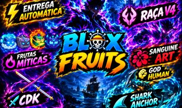 MELHORES CONTAS BLOX FRUITS - BARATAS & ENTREGA AUTOMÁTICA