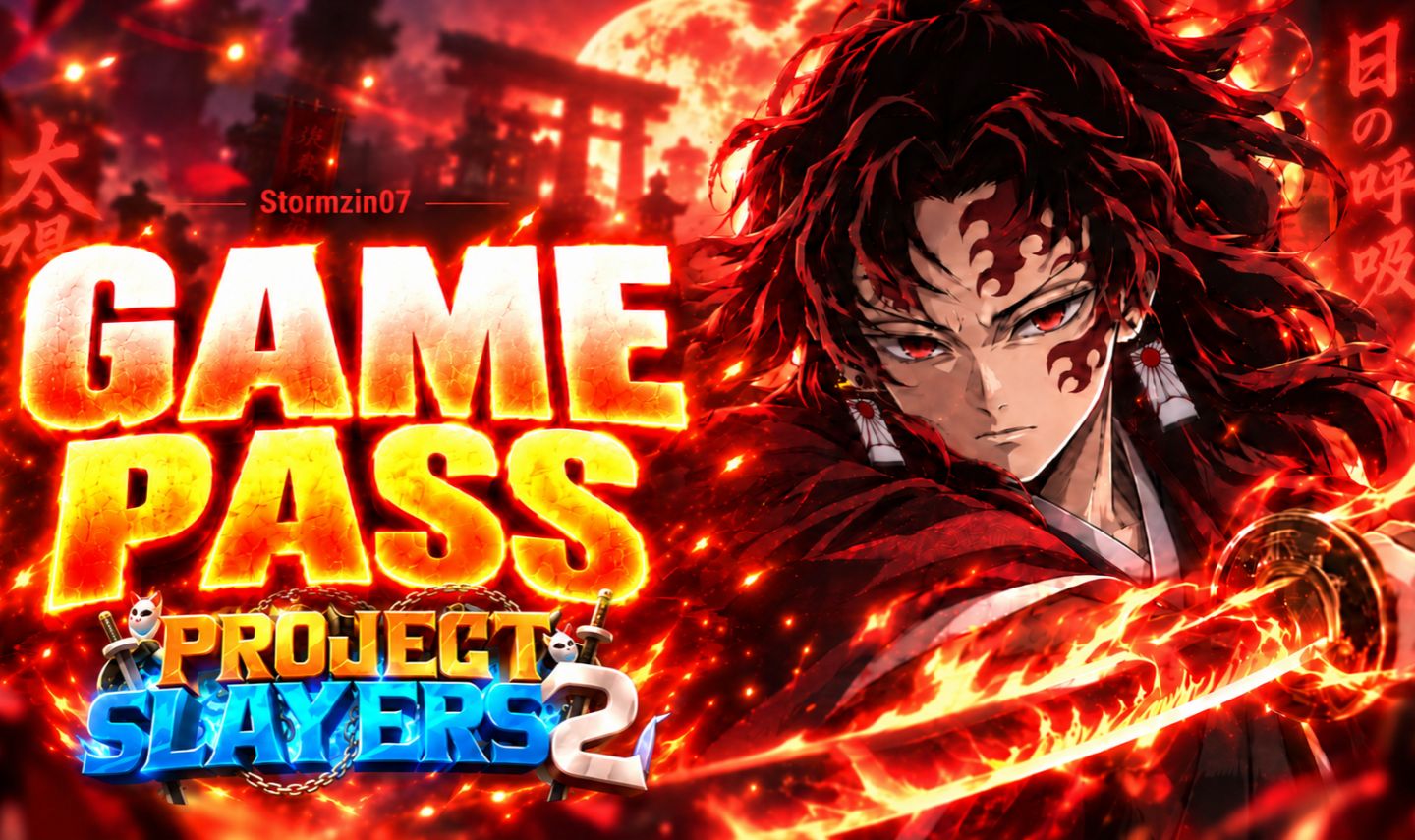 [PROMOÇÃO] GAMEPASSES | Project Slayers 2 | Entrega via Gift