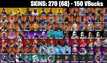 CONTA FORTNITE com SALVE MUNDO FUNDADOR| Dark Skully | Gold Midas e 270 SKINS