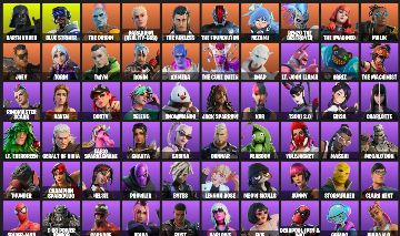 CONTA FORTNITE - 83 SKINS | PODE ALTERAR E-MAIL | DarthVader, Spider-Man & Gwen