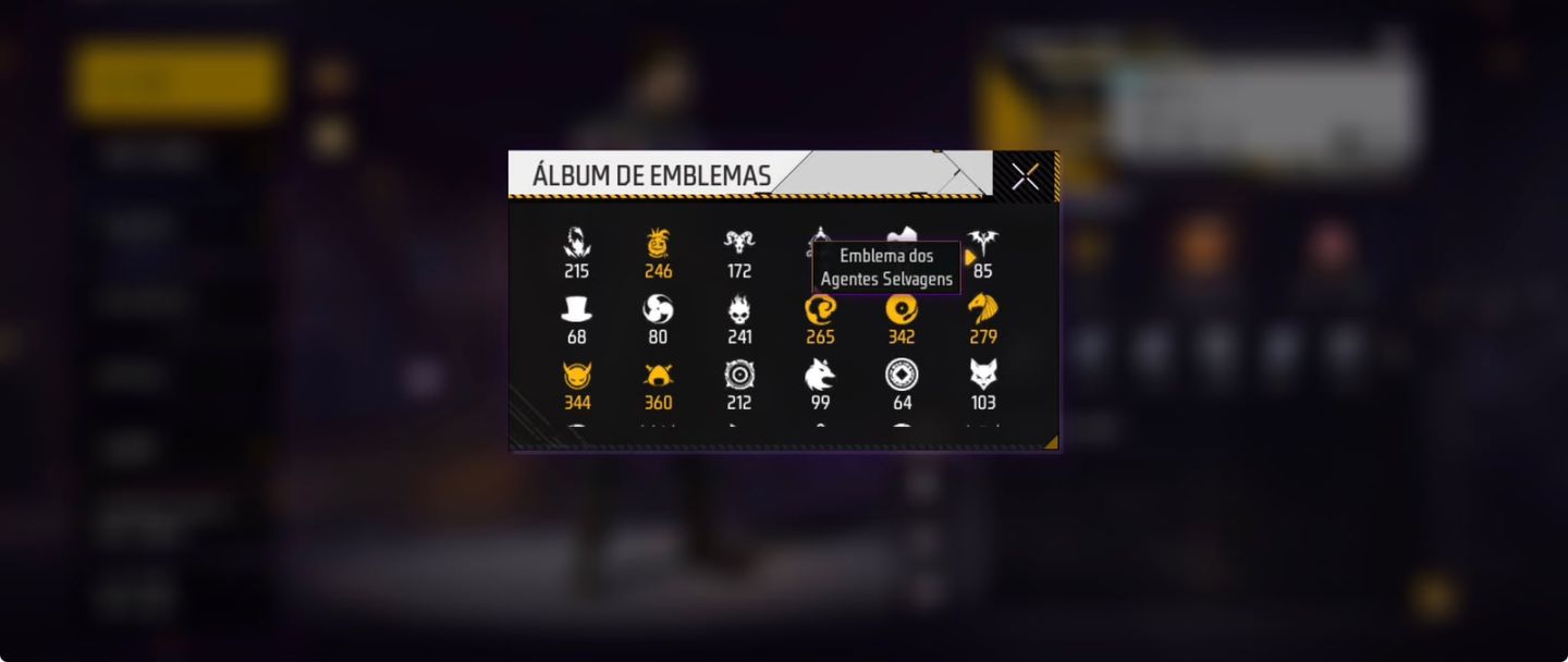 CONTA DE FREE FIRE COM MUITAS SKINS ANTIGAS