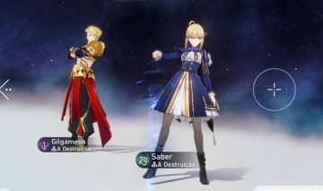 DUO SABER E2 E GILGAMESH+100 Tiros+Garantido pitty 50+