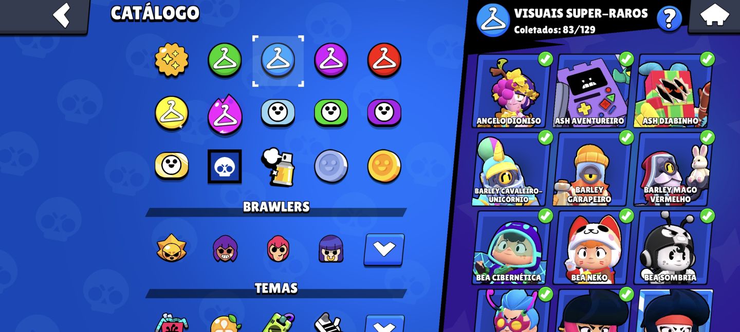 CONTA TOP DE BRAWL STARS COM 80K DE TROFÉUS E FAMA SOLAR