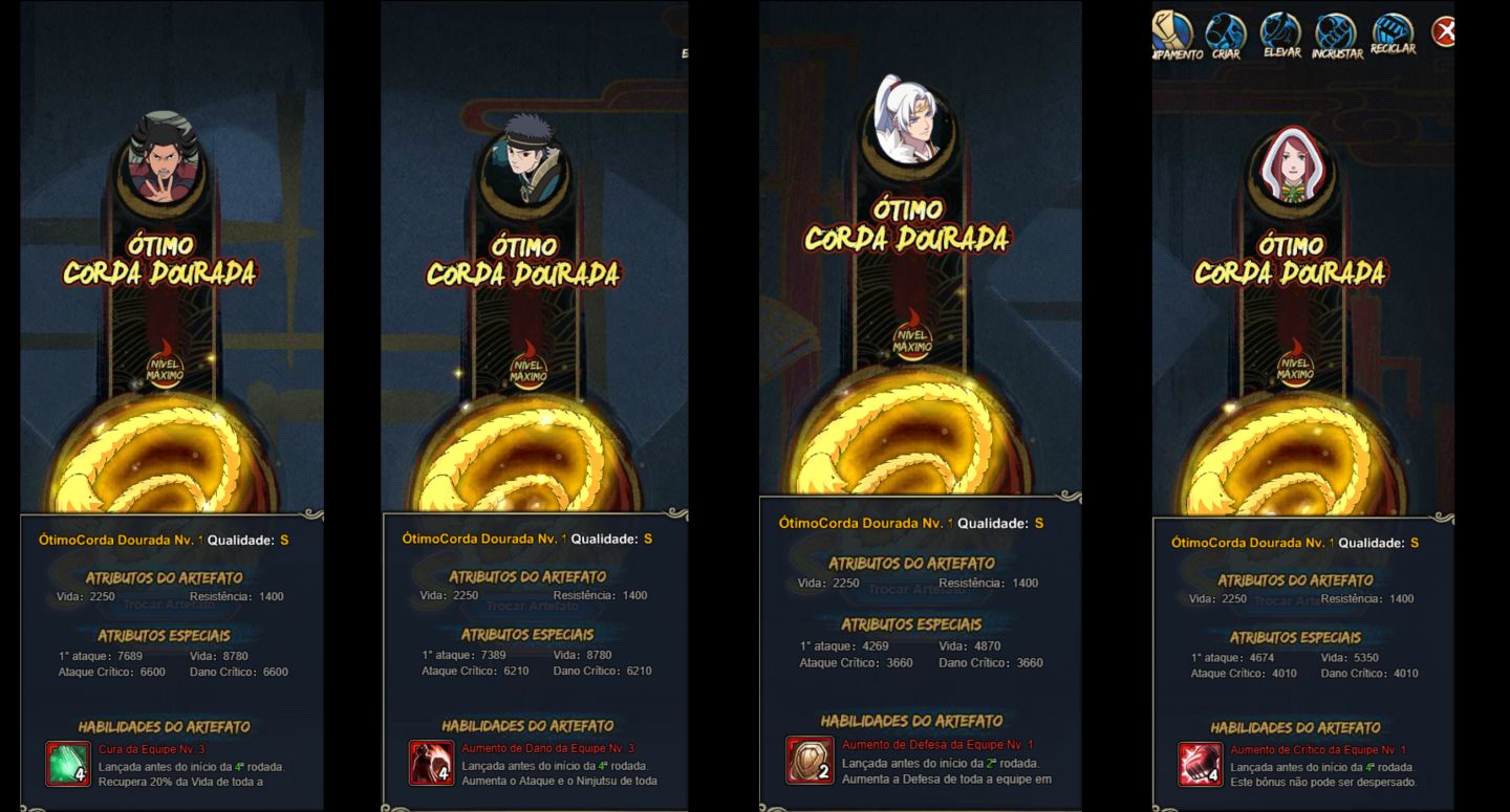 CONTA NARUTO ONLINE - 12.3KK FC