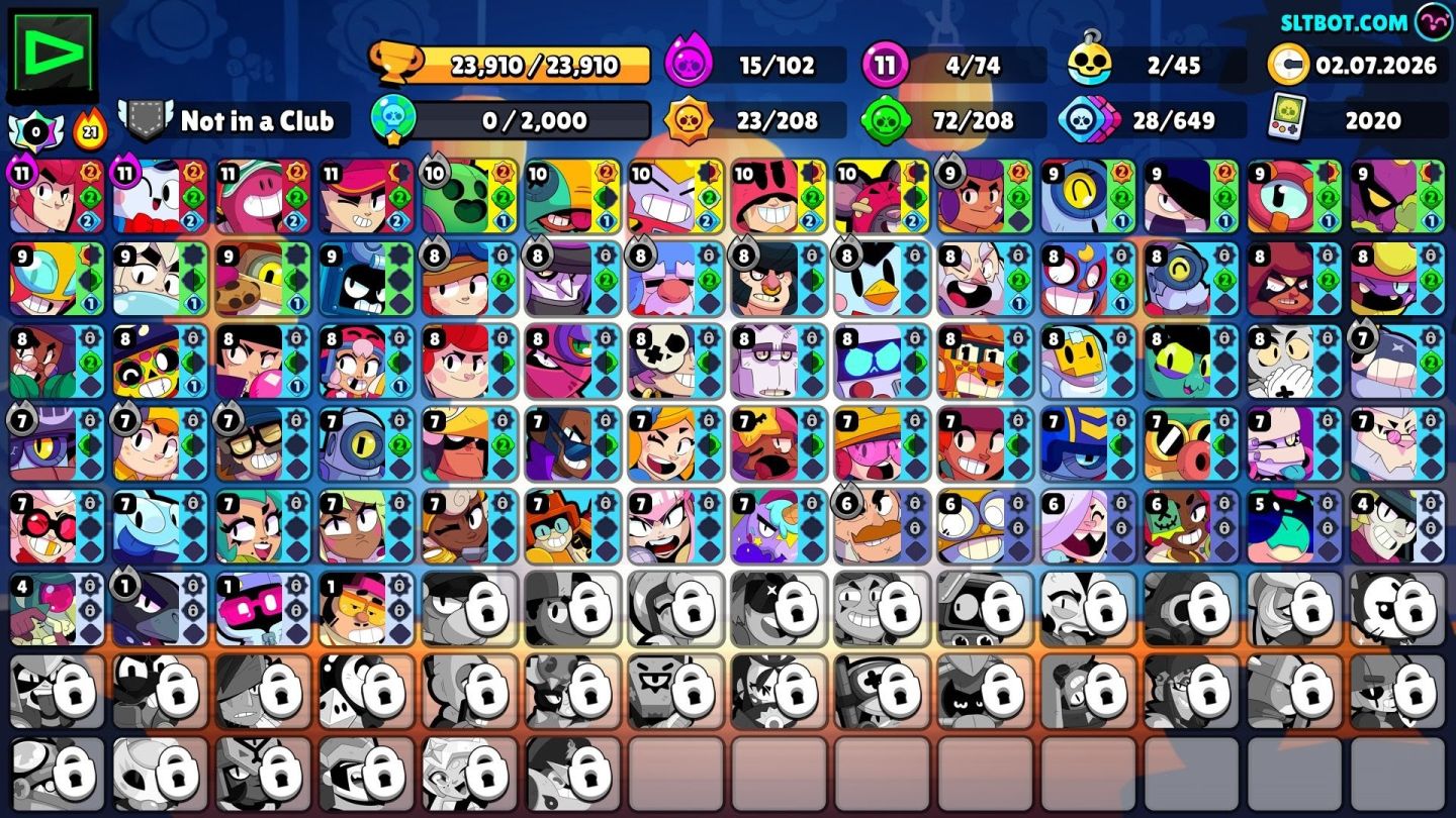 Conta Brawl stars para Iniciantes