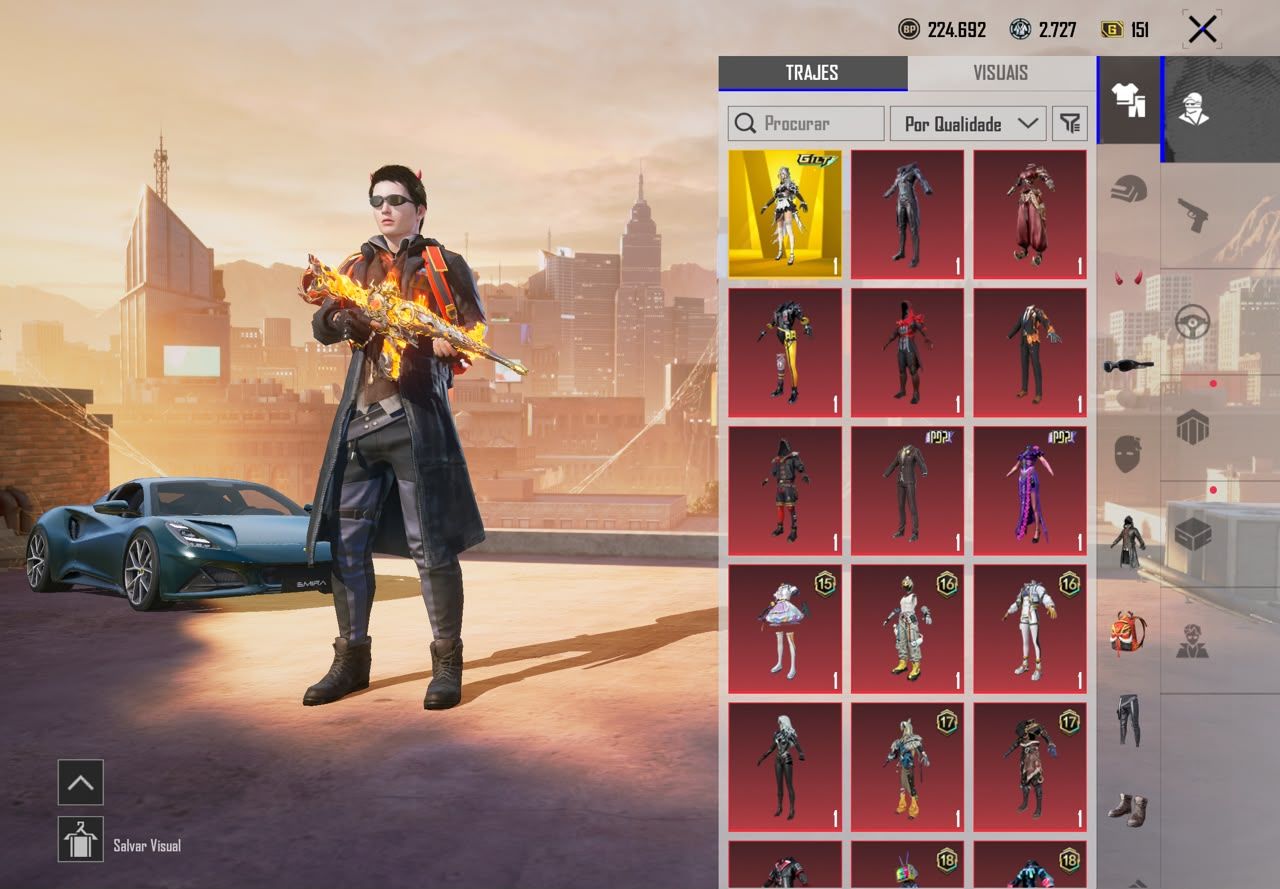Conta pubg mobile . Full acesse umas das mais tops
