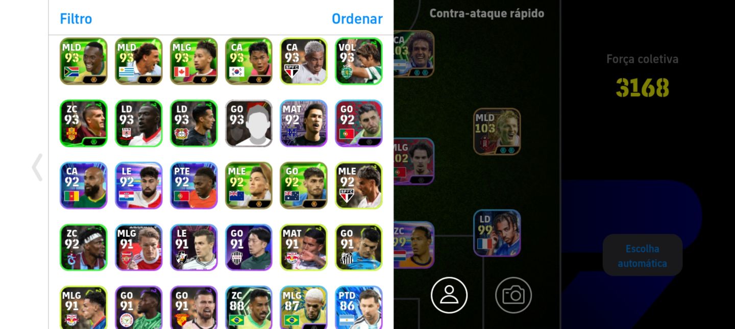 Conta com ney blitz e ney da última copa pack de Portugal e mais