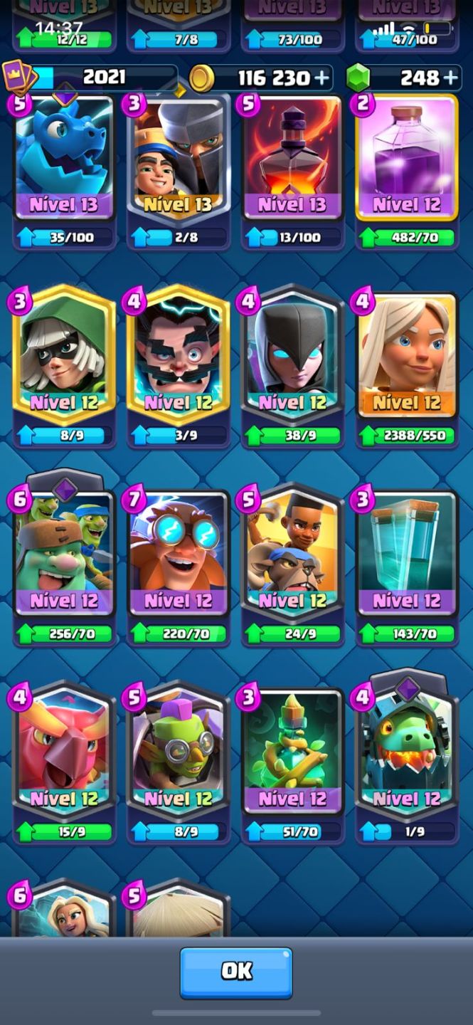 Conta clash royale 2017, full gemada, full acesso