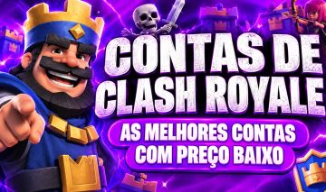 Conta de clash royale baratinha