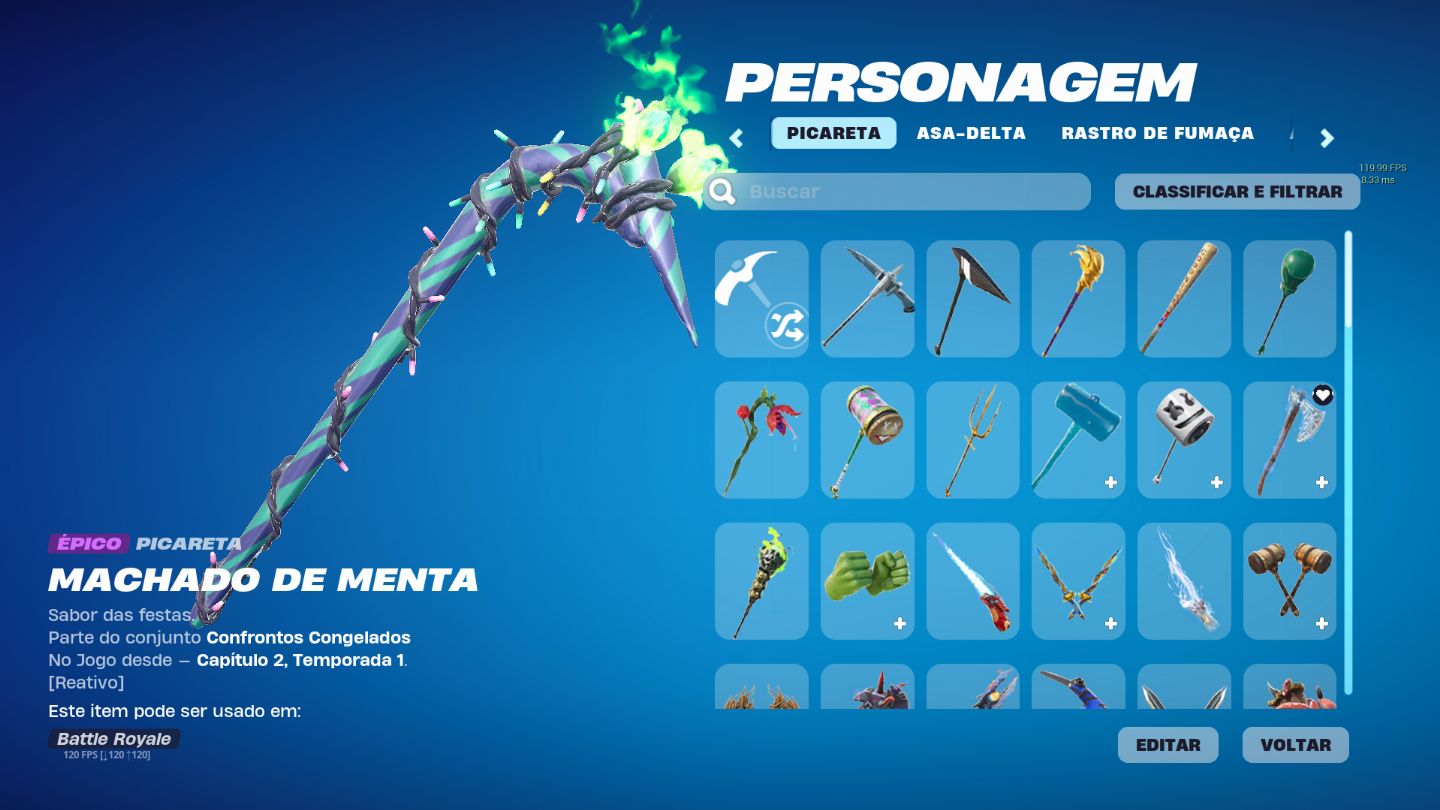 Conta Fortnite, Season 4 full +, 223 skins, Wildcat, Glow, Minty, Skin INTEL+ +