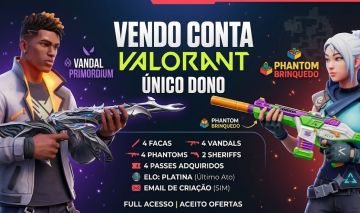 CONTA DE VALORANT // + de 1.3k gastos na conta