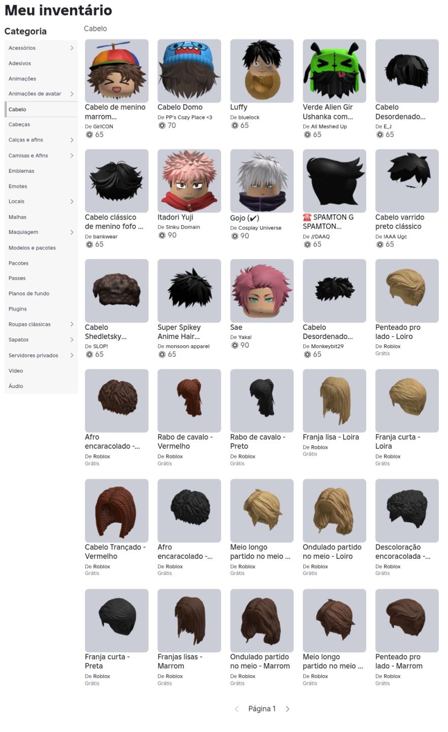 Conta de Roblox Upada e com diversas skins!!