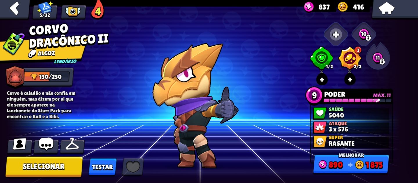 Conta brawl básica.