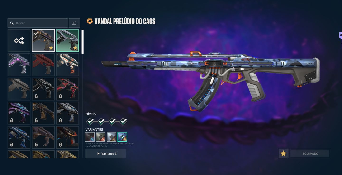 VALORANT LVL 188 | 52 SKINS | EX IMORTAL | 4 FACAS | PREÇO ESPECIAL!