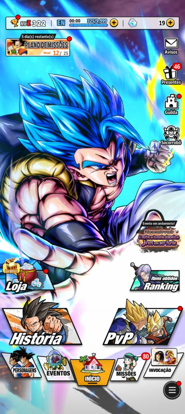 Dragon Ball Legends Conta Completa | 648 Personagens | Vários LF e ULTRA