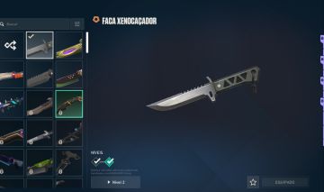 Conta Valorant, diversas skins de valndal